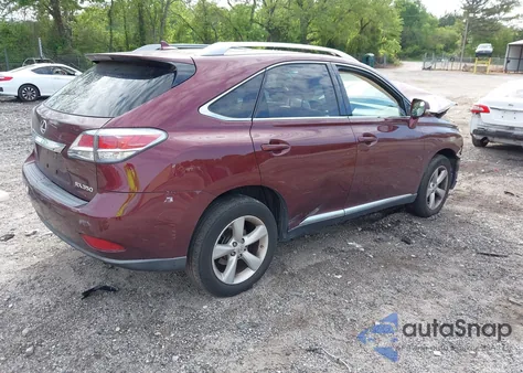 2013 Lexus Rx 350 from USA, damaged, VIN JTJBK1BA3D2022516